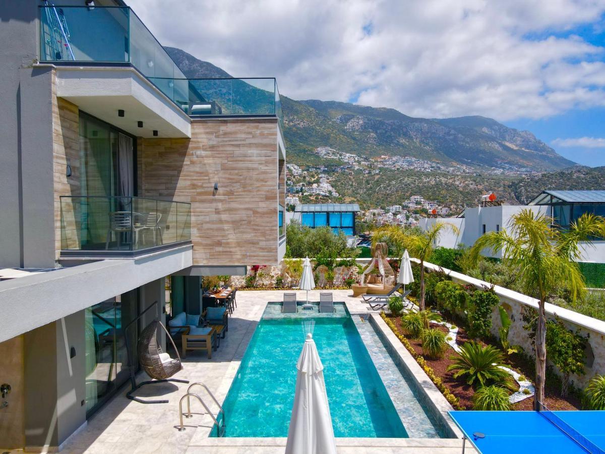 Villa Kazarman, Kalkan'In Kalbinde Denize, Merkeze Exteriör bild