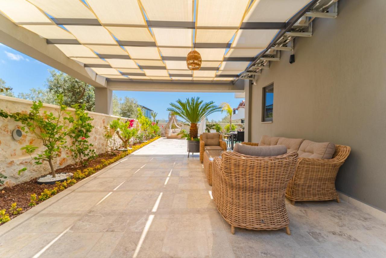 Villa Kazarman, Kalkan'In Kalbinde Denize, Merkeze Exteriör bild
