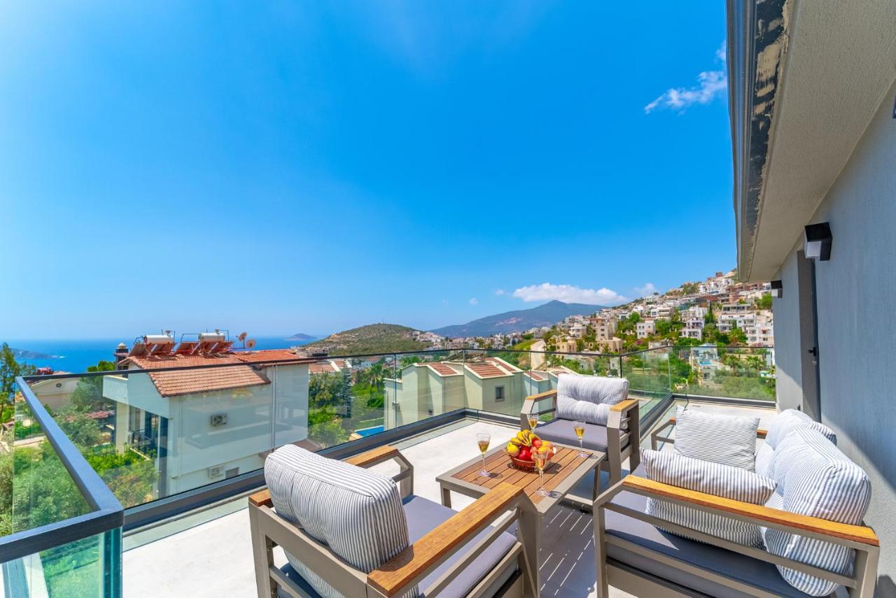 Villa Kazarman, Kalkan'In Kalbinde Denize, Merkeze Exteriör bild