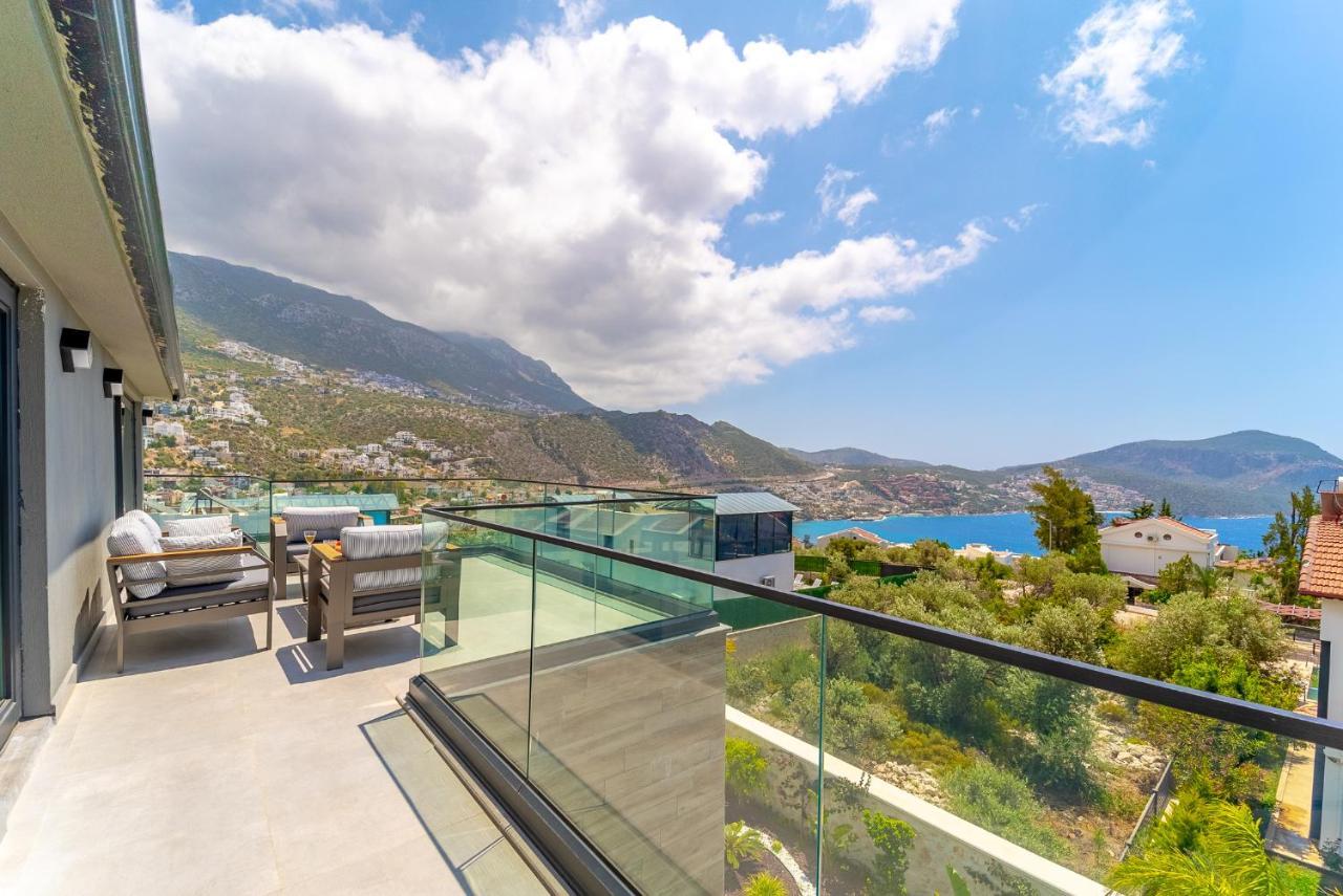 Villa Kazarman, Kalkan'In Kalbinde Denize, Merkeze Exteriör bild