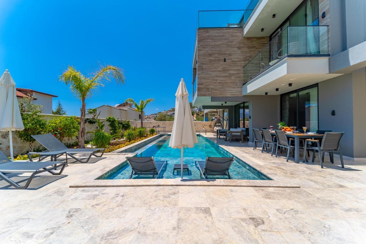 Villa Kazarman, Kalkan'In Kalbinde Denize, Merkeze Exteriör bild