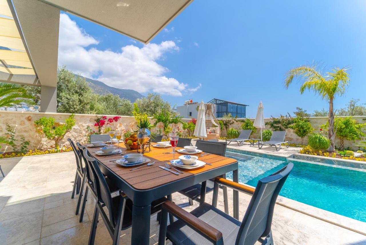 Villa Kazarman, Kalkan'In Kalbinde Denize, Merkeze Exteriör bild