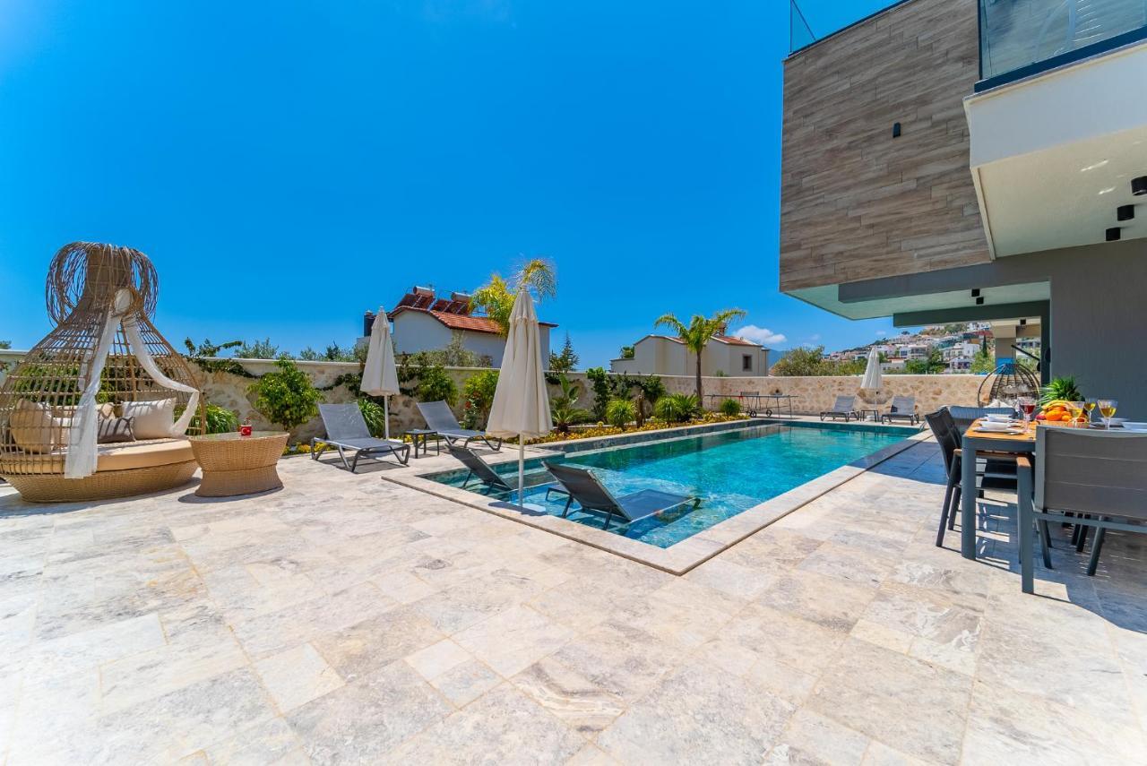 Villa Kazarman, Kalkan'In Kalbinde Denize, Merkeze Exteriör bild