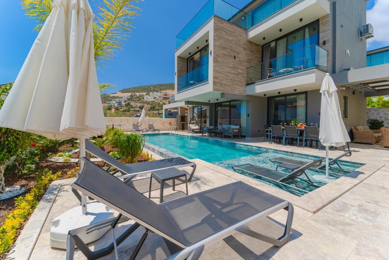 Villa Kazarman, Kalkan'In Kalbinde Denize, Merkeze Exteriör bild